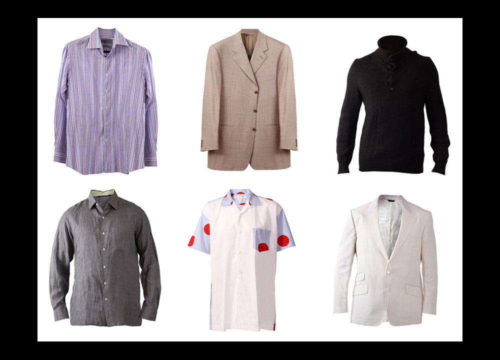 Photos of Men's Clothing and Apparel