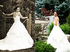 Bolton Wedding Photography - Bride's two romantic poses