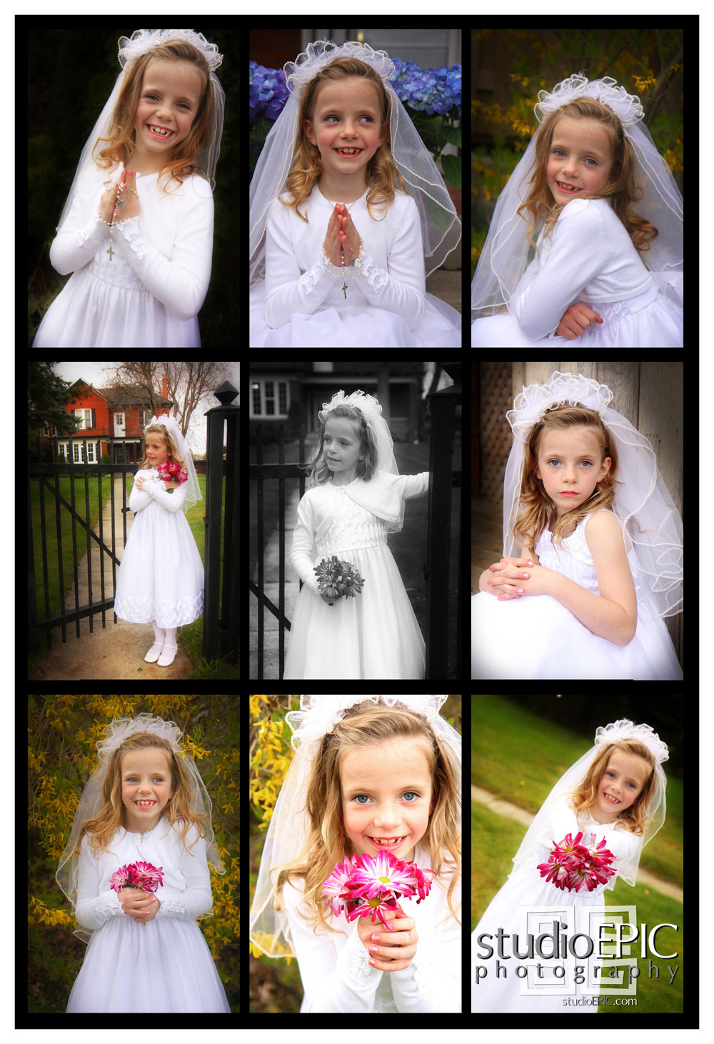 First Holy Communion Photography in Toronto